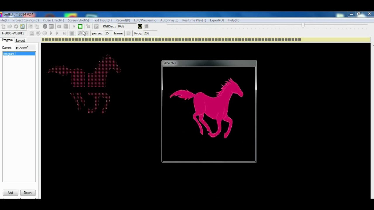 Led Edit 2014 with T8000-4 Ports Tutorials