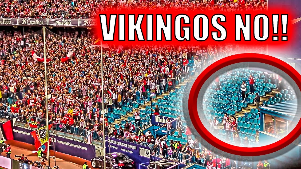ESTO OCURRE CUANDO LA GENTE NO ANIMA EN EL CALDERON - VIKINGOS NO!!
