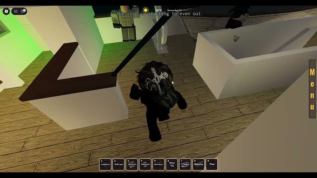 Roblox sinking ship RP (titanic)