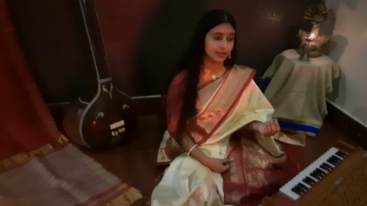 Norwegian Wood - The Beatles | Bageshree Raag | Ananta Sagar Majhe | Durba Singha Roychoudhury.