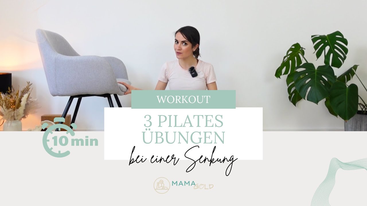 Pilates bei einer Senkung - 3 effektive &Uuml;bungen