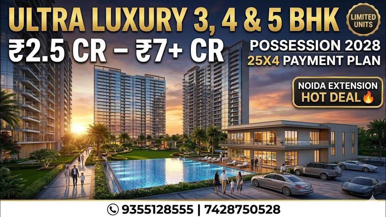 🔥 Aspire Leisure Park Greater Noida West 🔥 3/4 BHK Luxury Flats Full Details