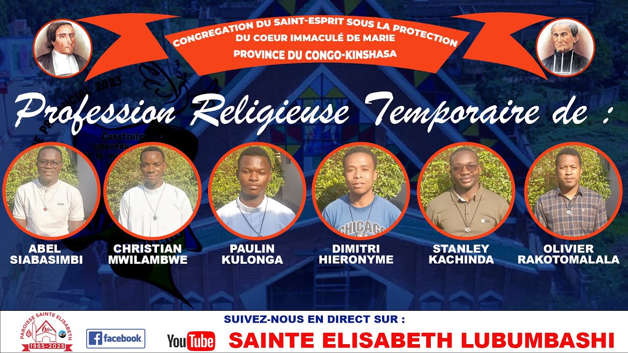 Lundi 08/09/2025 : Profession religieuse temporaire dans la Congrégation du Saint-Esprit