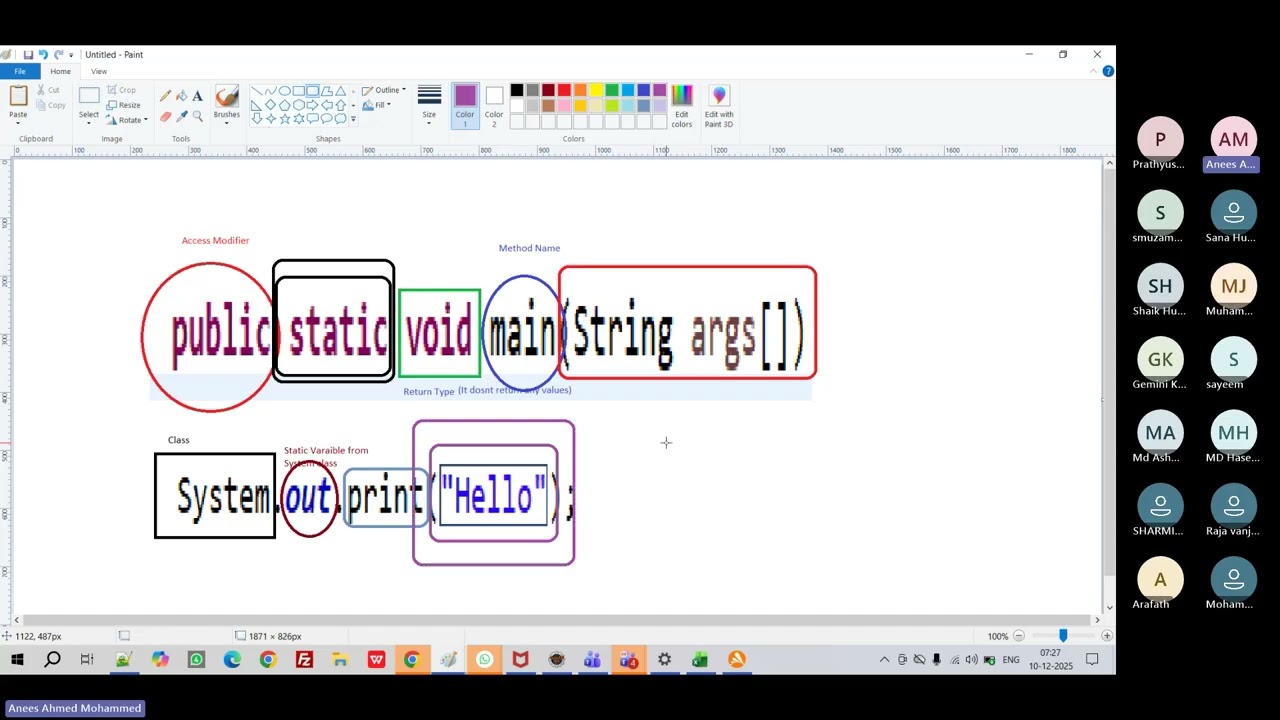 Java basics revision 