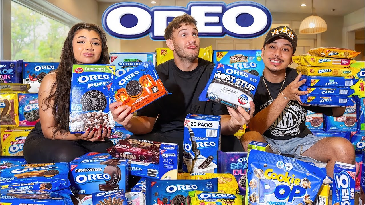 НЕ ПЫТАЙТЕСЬ ПОВТОРИТЬ ЭТО ДОМА! (Мы съели все когда-либо приготовленные вкусы Oreo)