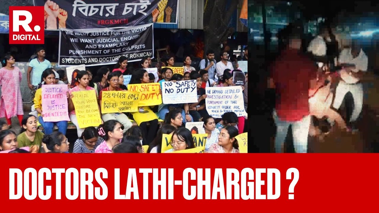 Doctors Allegedly Assaulted During Protest, BJP Questions Law & Order In West Bengal