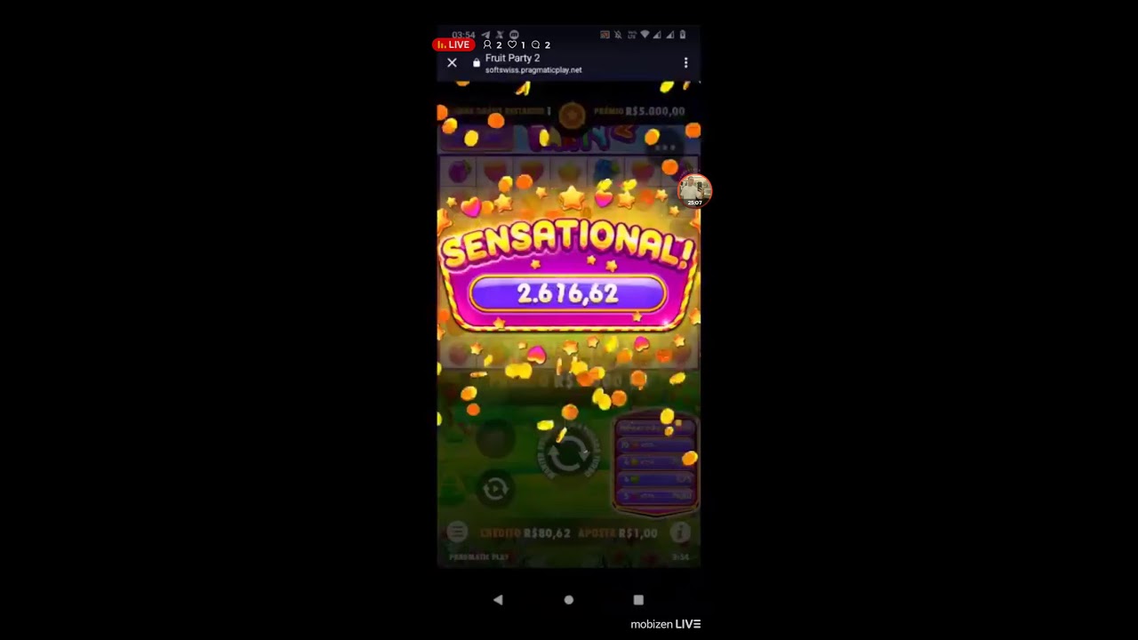 MAX WIN COM 2 RODADAS GRÁTIS FRUIT PARTY 2