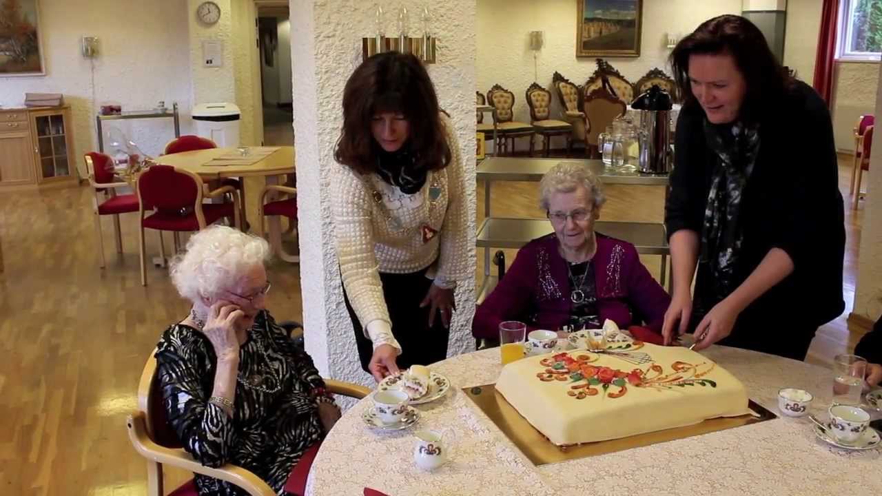 100-åringer på Eikertun sykehjem i Hokksund