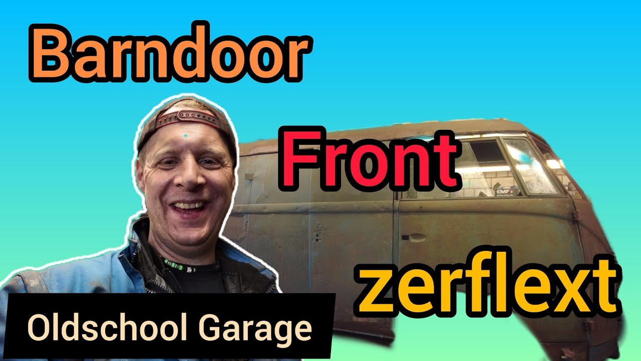 VW T1 Barndoor Restauration - Rahmen einschweißen
