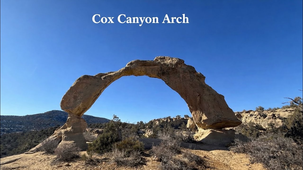 Cox Canyon Arch - New Mexico
