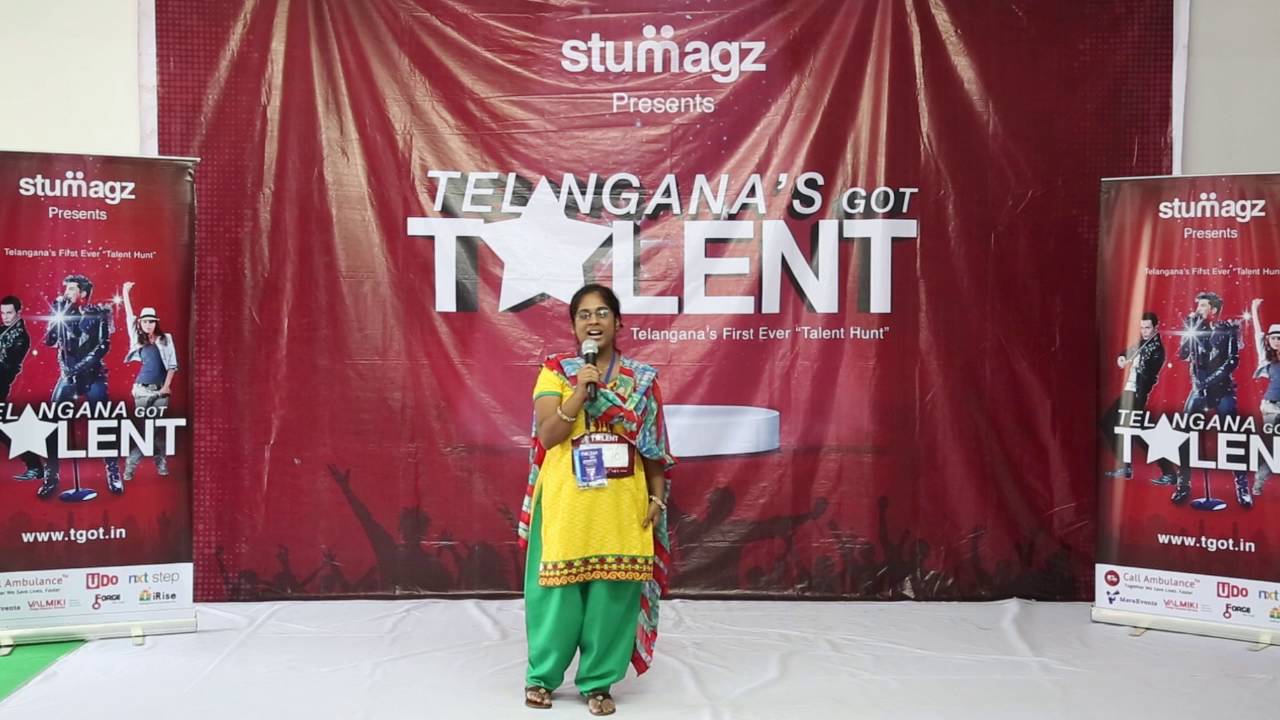 Divya Singing || Telangana got talent || TGOTD070