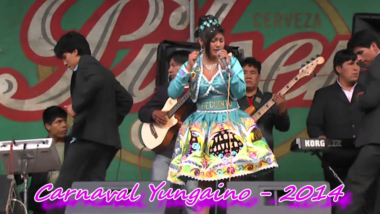 LA NUEVA REYNA DEL REQUINTO FLOR JAVIER CONCIERTO EN YUNGAY