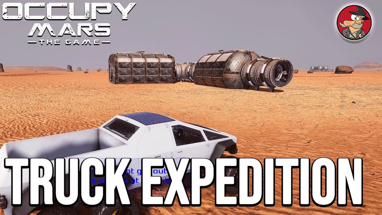 Salvage Expedition using Mars Truck - Occupy Mars The Game Gameplay