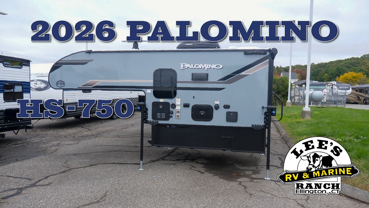 Рюкзак Palomino HS-750 2026 года | Кемпинг для грузовиков | Кемпинг в Коннектикуте
