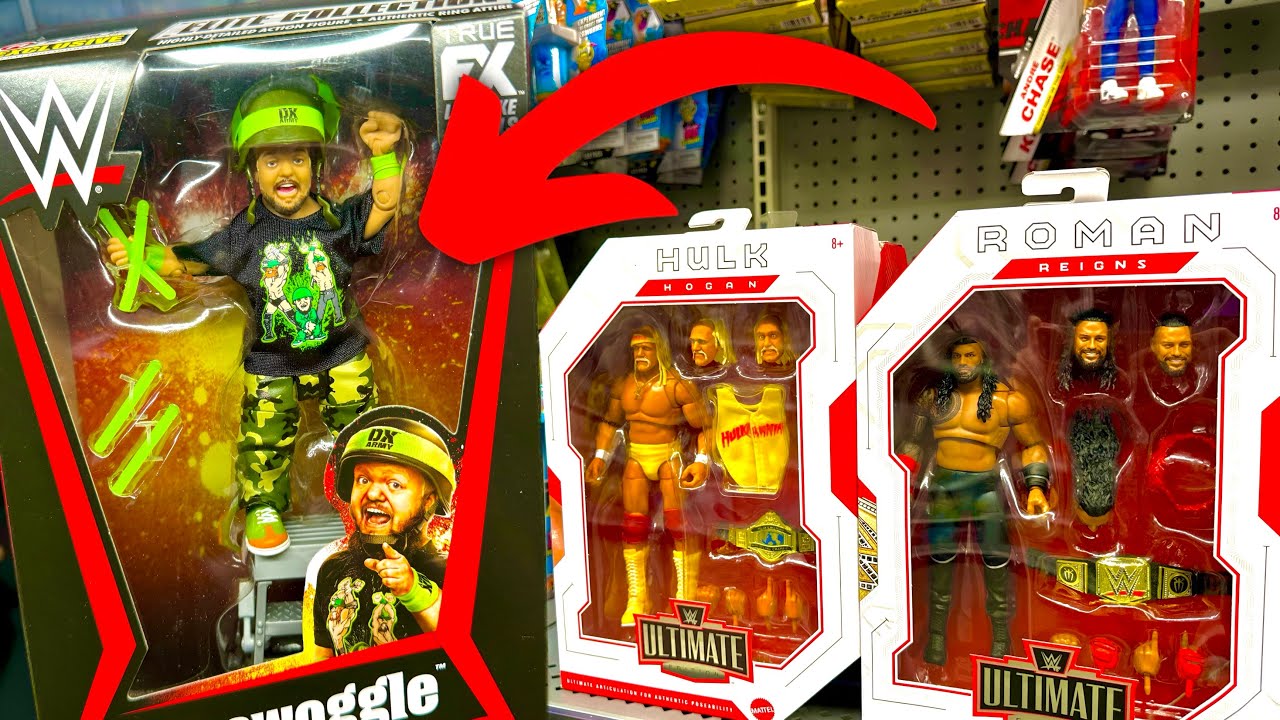 HUGE SURPRISE on WWE ACTION FIGURE Hunt!