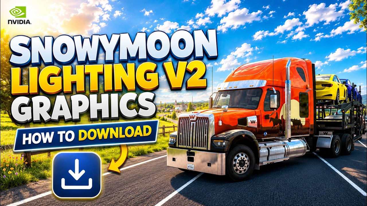 SnowyMoon Mod ETS2  | Download, Install & Activate (Step-by-Step)