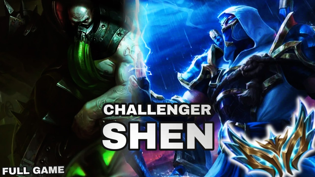RANK 1 SHEN VS CHALLENGER URGOT | Full Game | No Commentary | IMTL