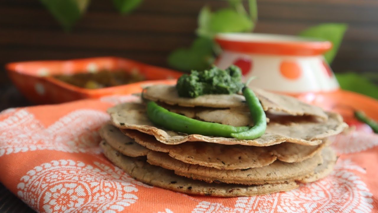 Jowar Khakhra Recipe| Jowar & Methi Khakhra| Glutenfree Jowar Khakhra | Healthy Millet Khakhra-Vegan