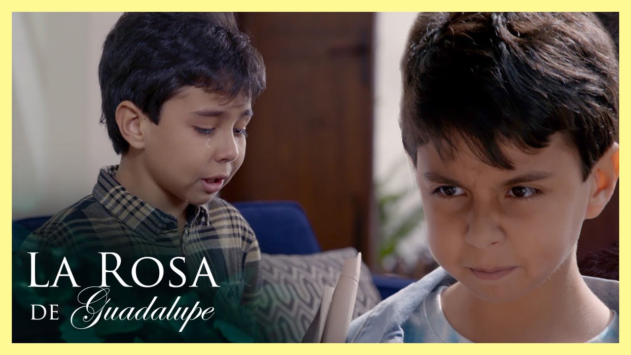 Noah es un maestro del engaño, finge su inocencia llorando | La rosa de Guadalupe 2/4 | La doble...