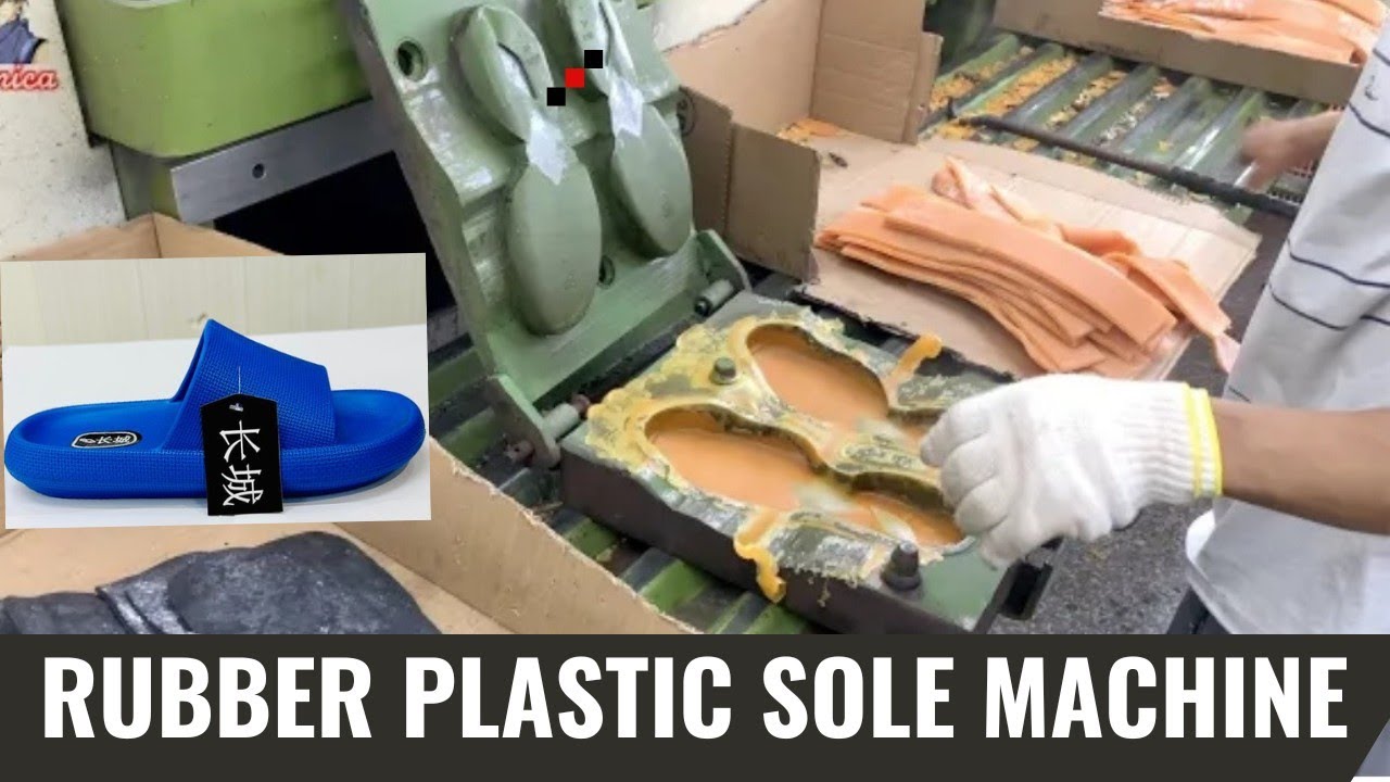 Rubber plastic sole machine | Rubber sole making machine |Rubber sole manufacturing process