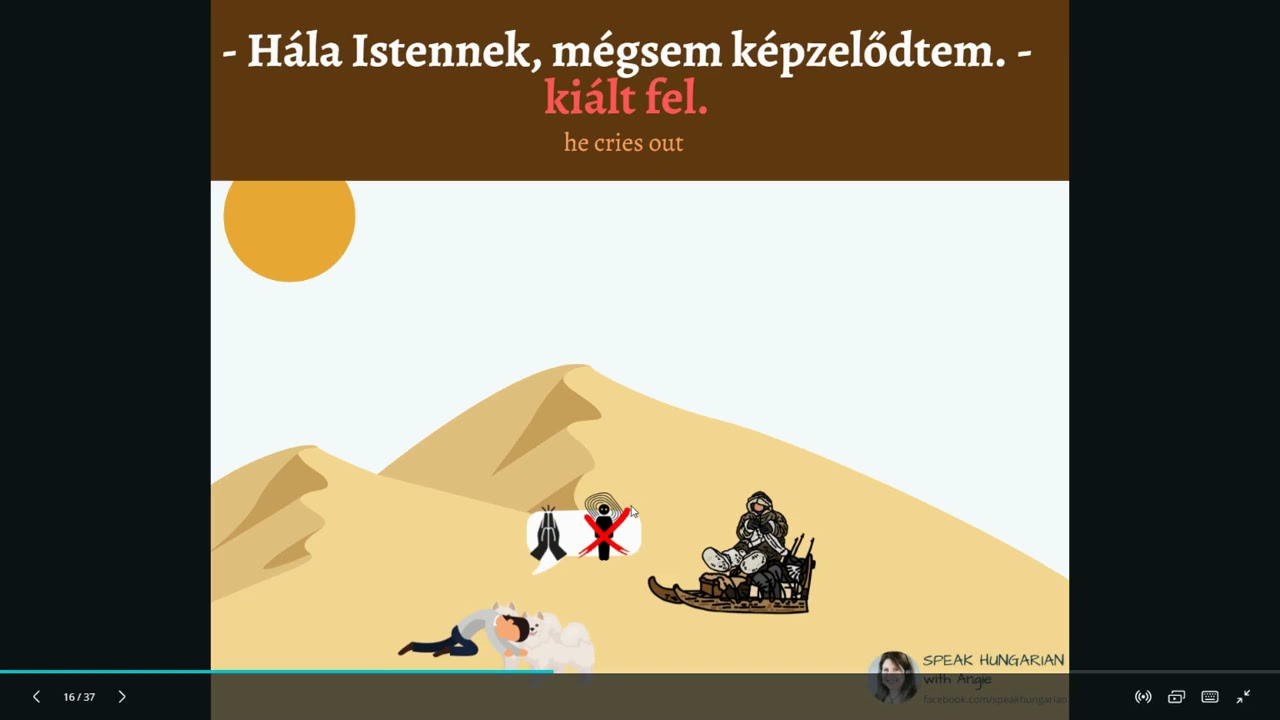 LEARN HUNGARIAN WITH JOKES: Lost