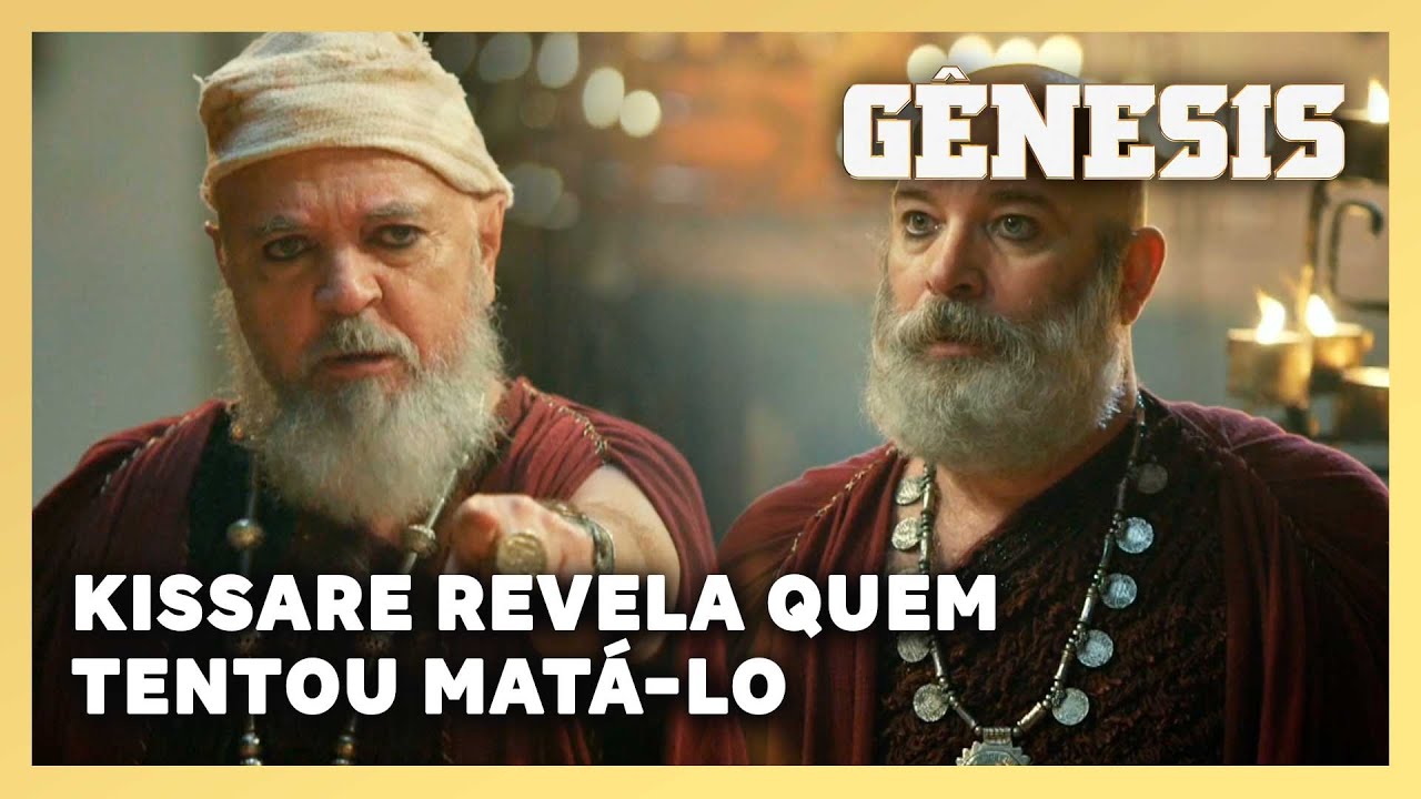 NOVELA GÊNESIS: Kissare revela aos sacerdotes que Morabi tentou matá-lo