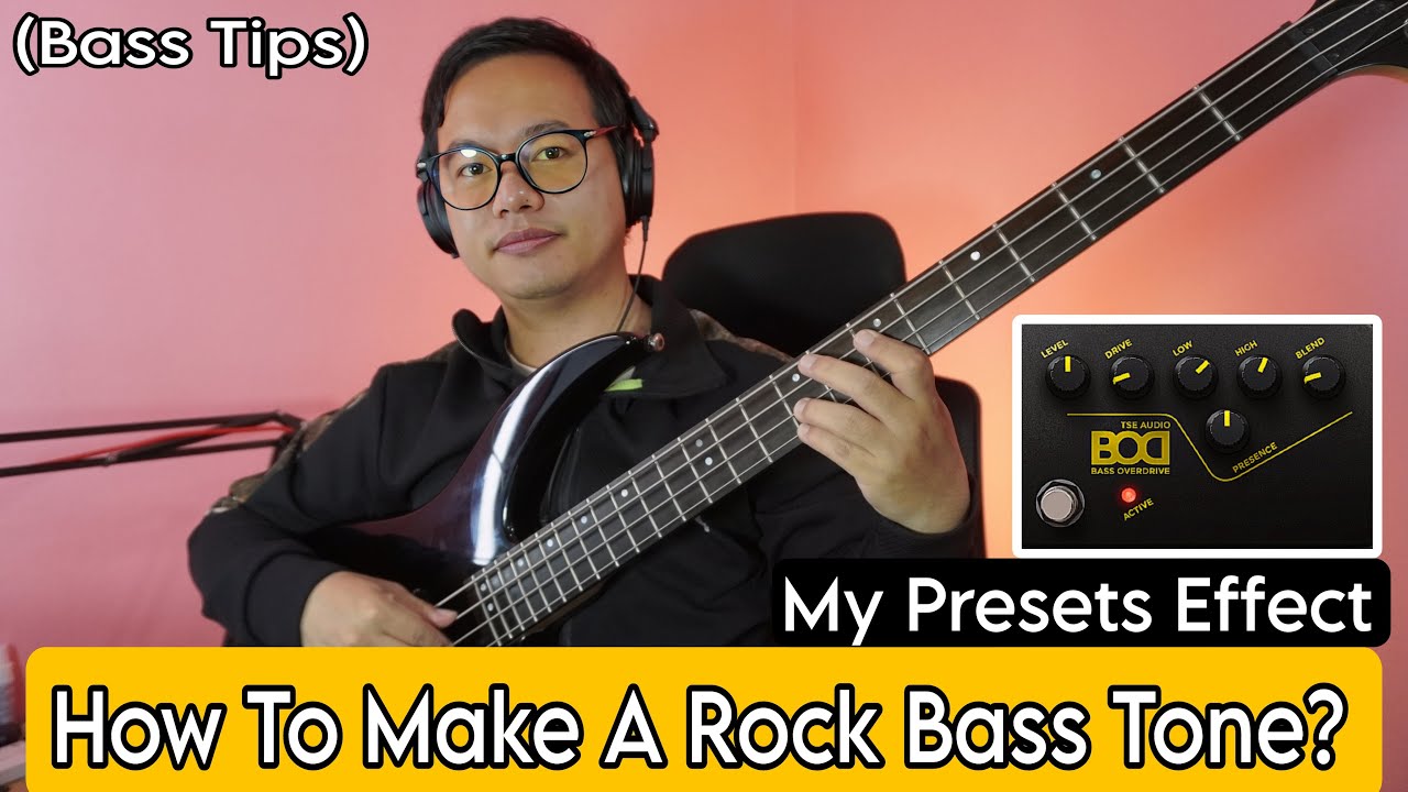 How To Make A Rock Bass Tone?  Using Vst (tse audio bod bass overdrive) Nepali Bass Guitar Lesson