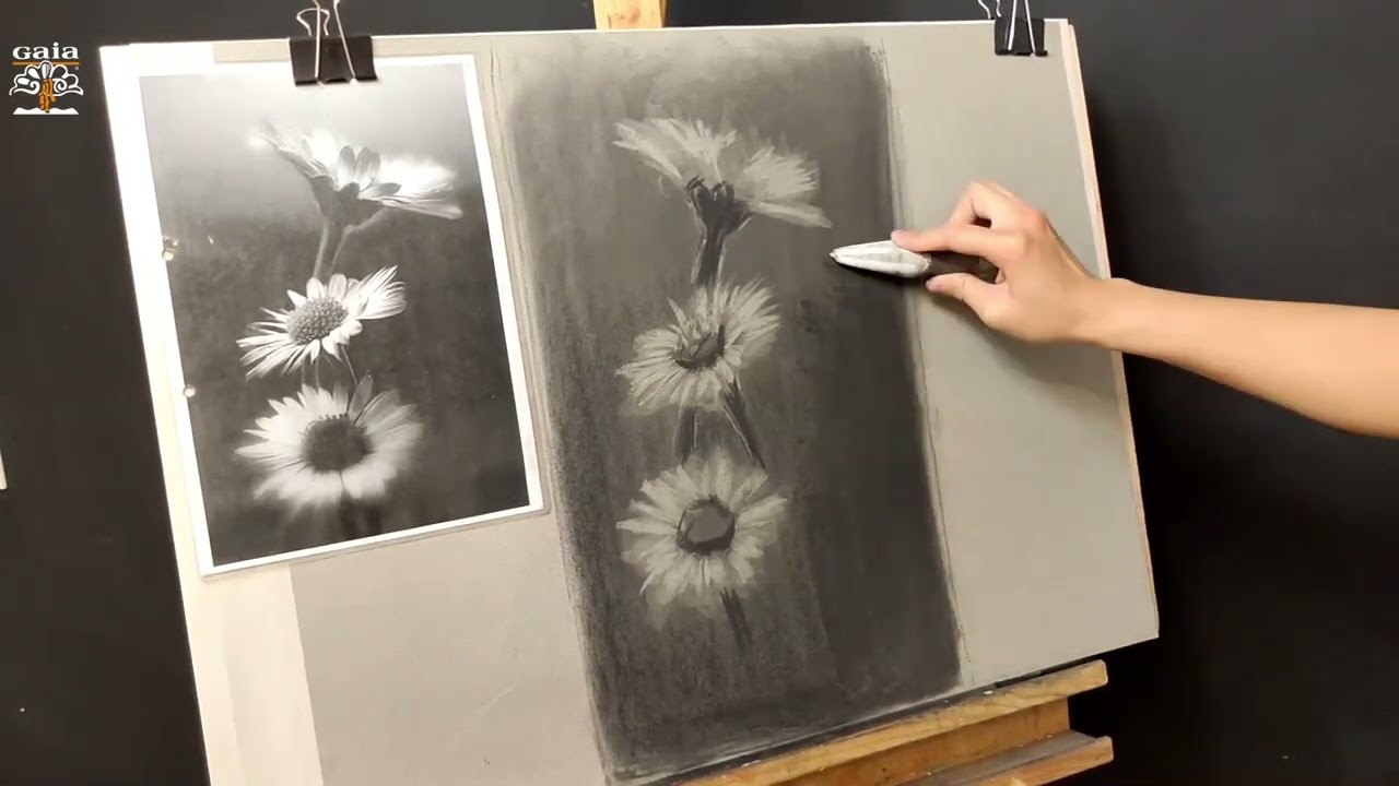 Cómo hacer un dibujo de grisalla