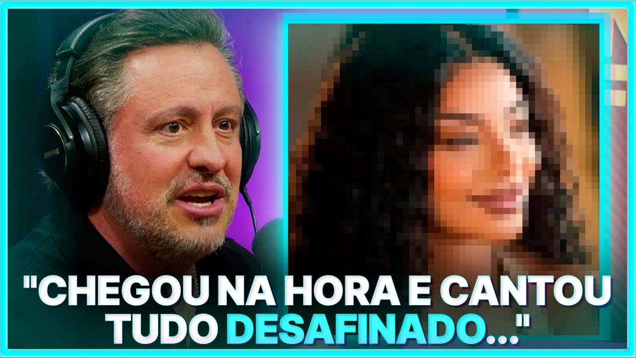 ESSA CANTORA FAMOSA PASSOU VERGONHA NO ESTÚDIO | RICK BONADIO