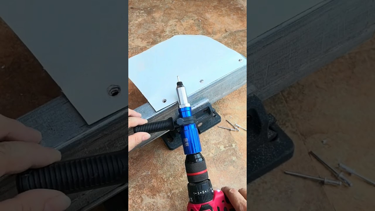 Electric Rivet Gun Puller Fixer Tool #diycraft #goodtools #diyequipment #diy #goodtool #greattools