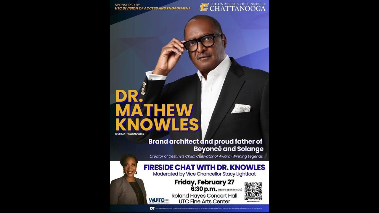 Dr. Mathew Knowles Fireside Chat with Vice Chancellor Stacy Lightfoot