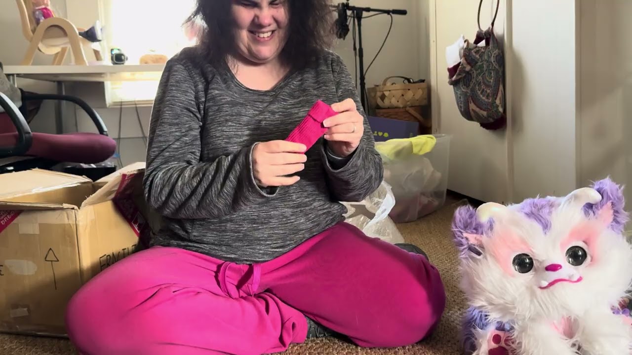 Unboxing Christmas presents from “flaming candle“ part one- Unboxing, and mysterious fluffy things! 