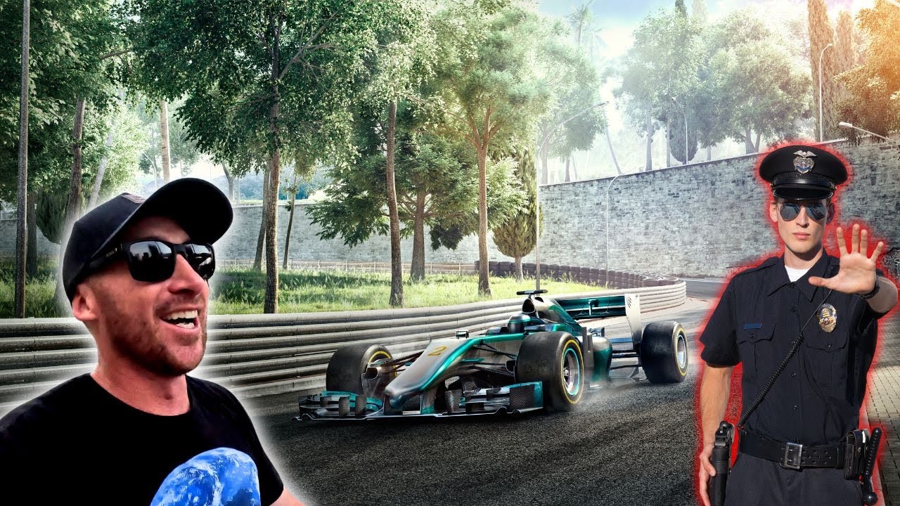 Stopped by POLICE @ F1 Singapore Qualifying 