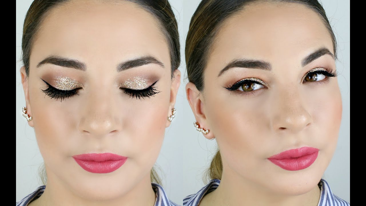 FULL FACE GLAM MAKEUP TUTORIAL | CLAIRE ASHLEY