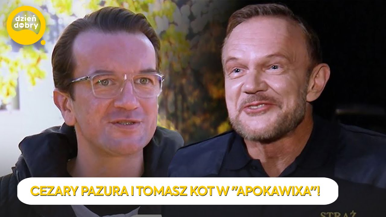 Cezary Pazura straszył na planie filmu 