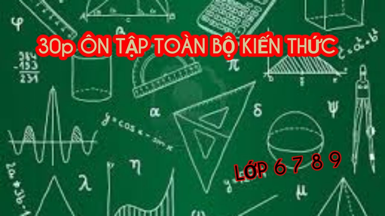 Ôn tập tất cả kiến thức hình học THCS