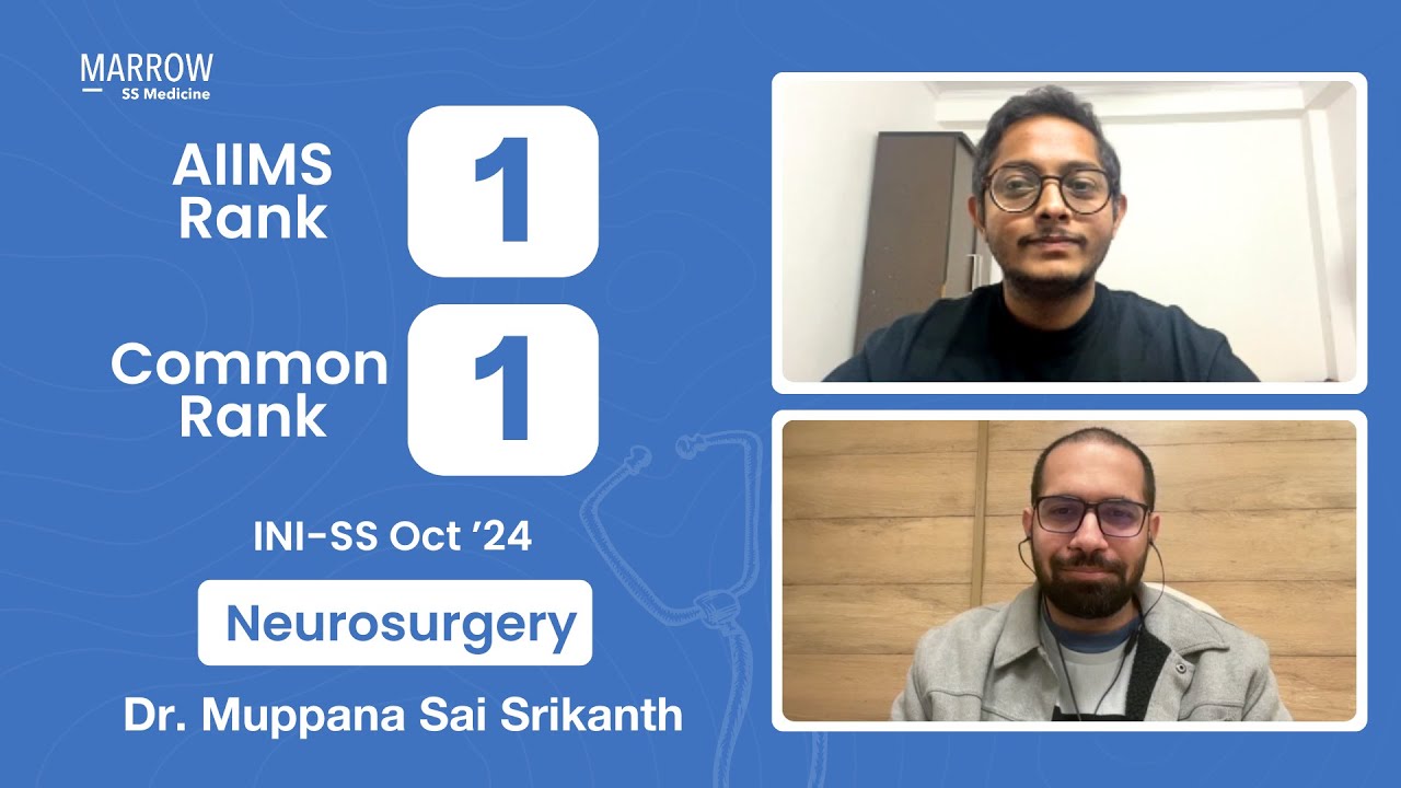 INI-SS Oct &rsquo;24 NeuroSurgery, AML 1 CML 1, Dr MVVS Srikanth in conversation with Dr. Nishant Yagnick