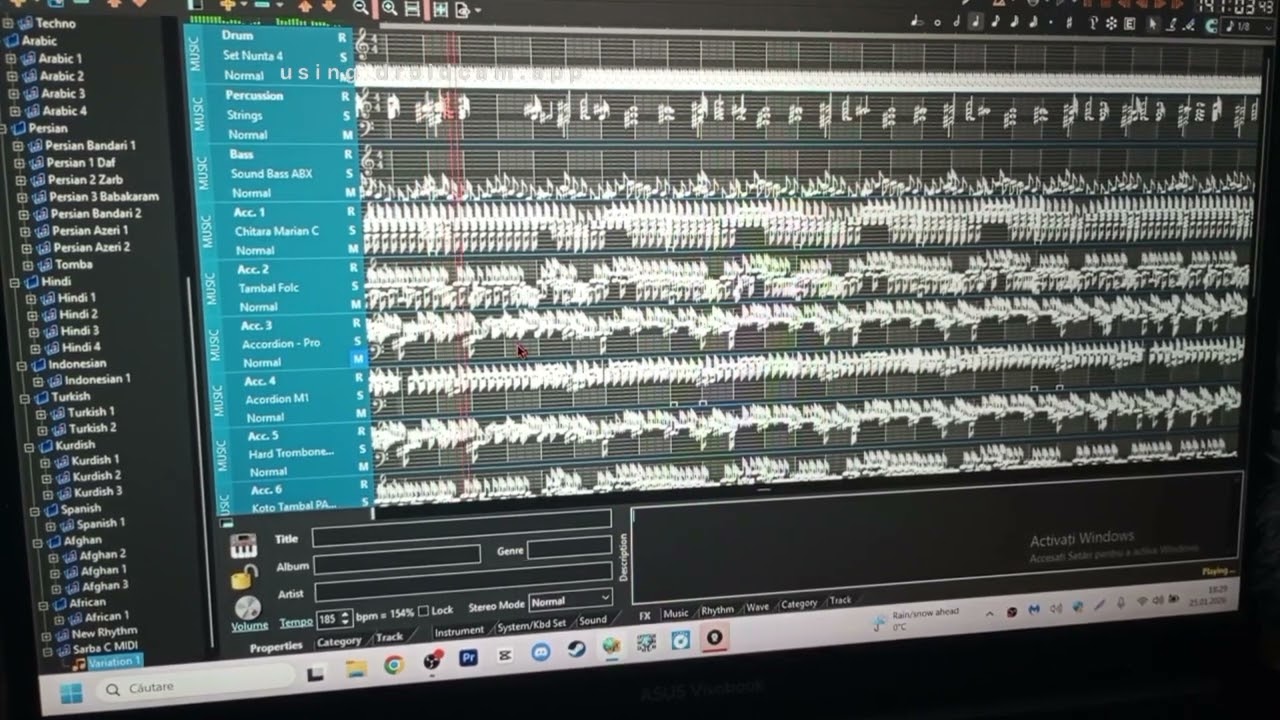 Sârba Full (fișier MIDI)