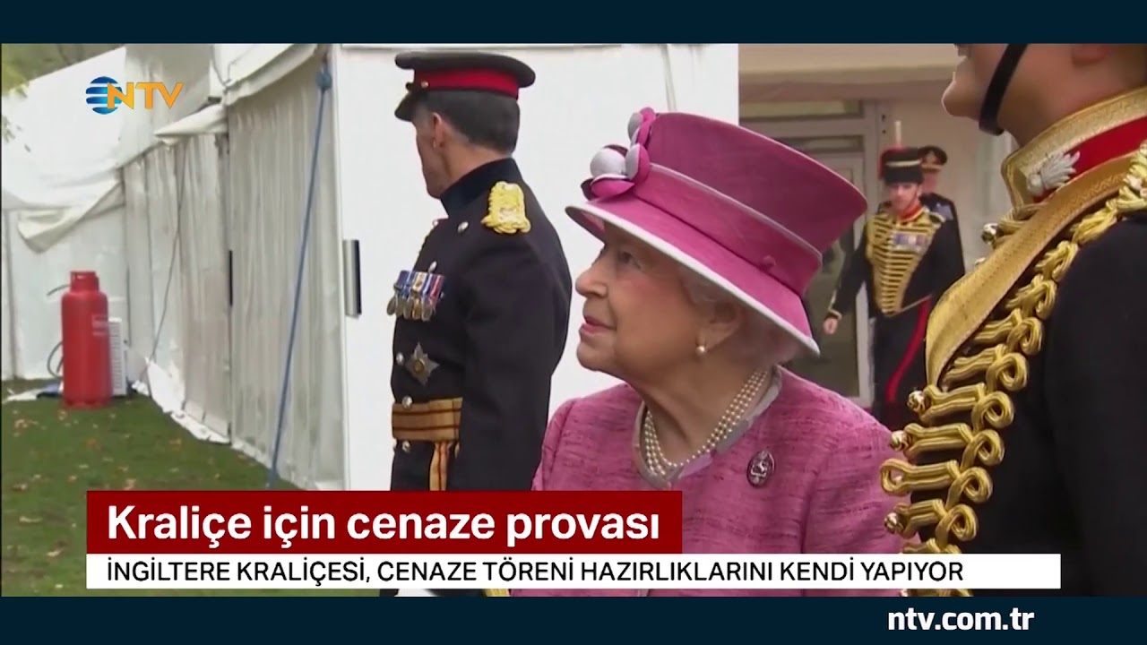 Kraliçe için cenaze provası... (İngiltere Kraliçesi kendi cenaze törenini planlıyor)