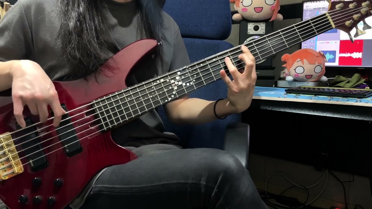 【Dream Theater】 『Panic Attack』 Bass cover with John Myung Signature Bass