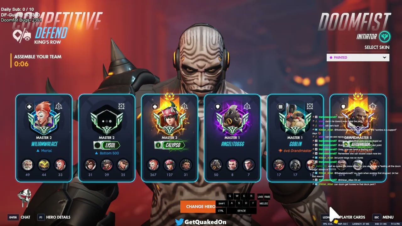 Overwatch GetQuakedOn Shows Why He Is Called Rollout Doomfist God