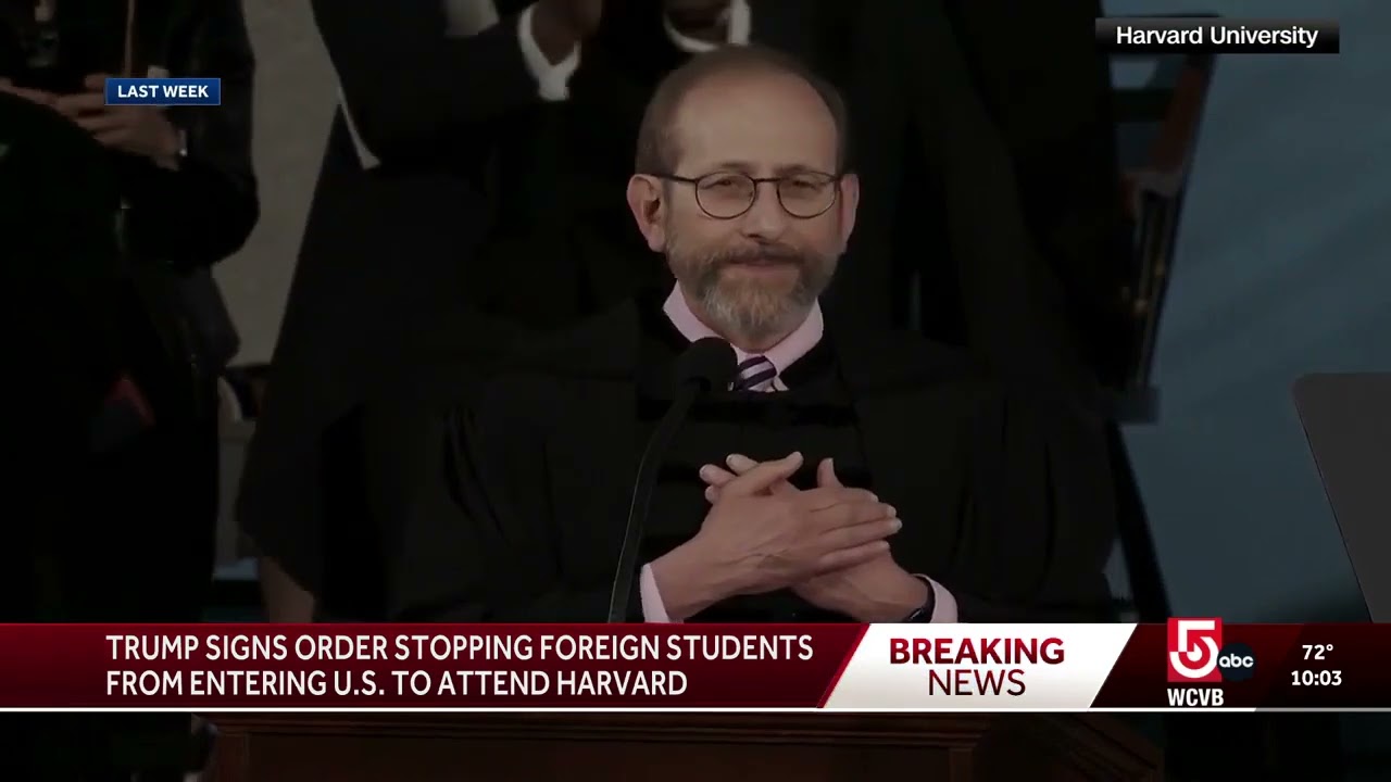 Trump executive order blocks nearly all foreign students from U.S. to attend Harvard University