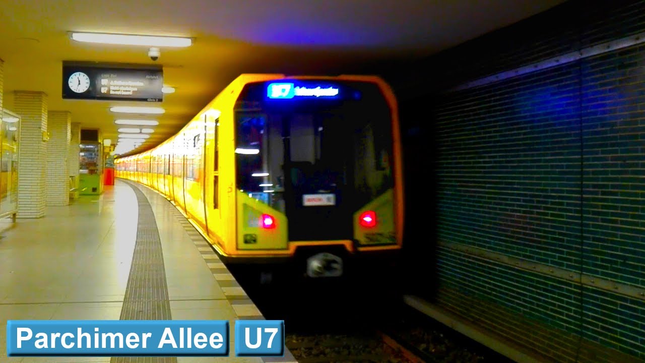 Parchimer Allee U7 : Берлинский метрополитен ( BVG H - F92 )