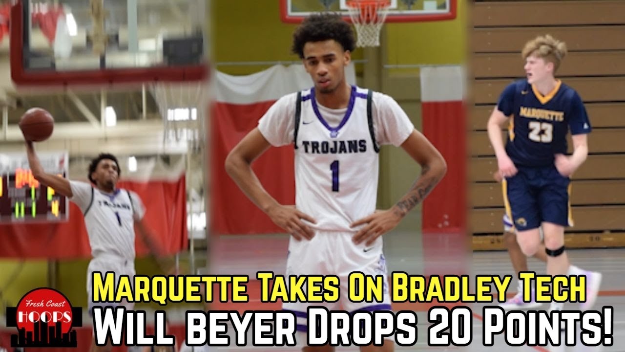 Marquette Takes On Milwaukee Bradley Tech! Full Game Highlights