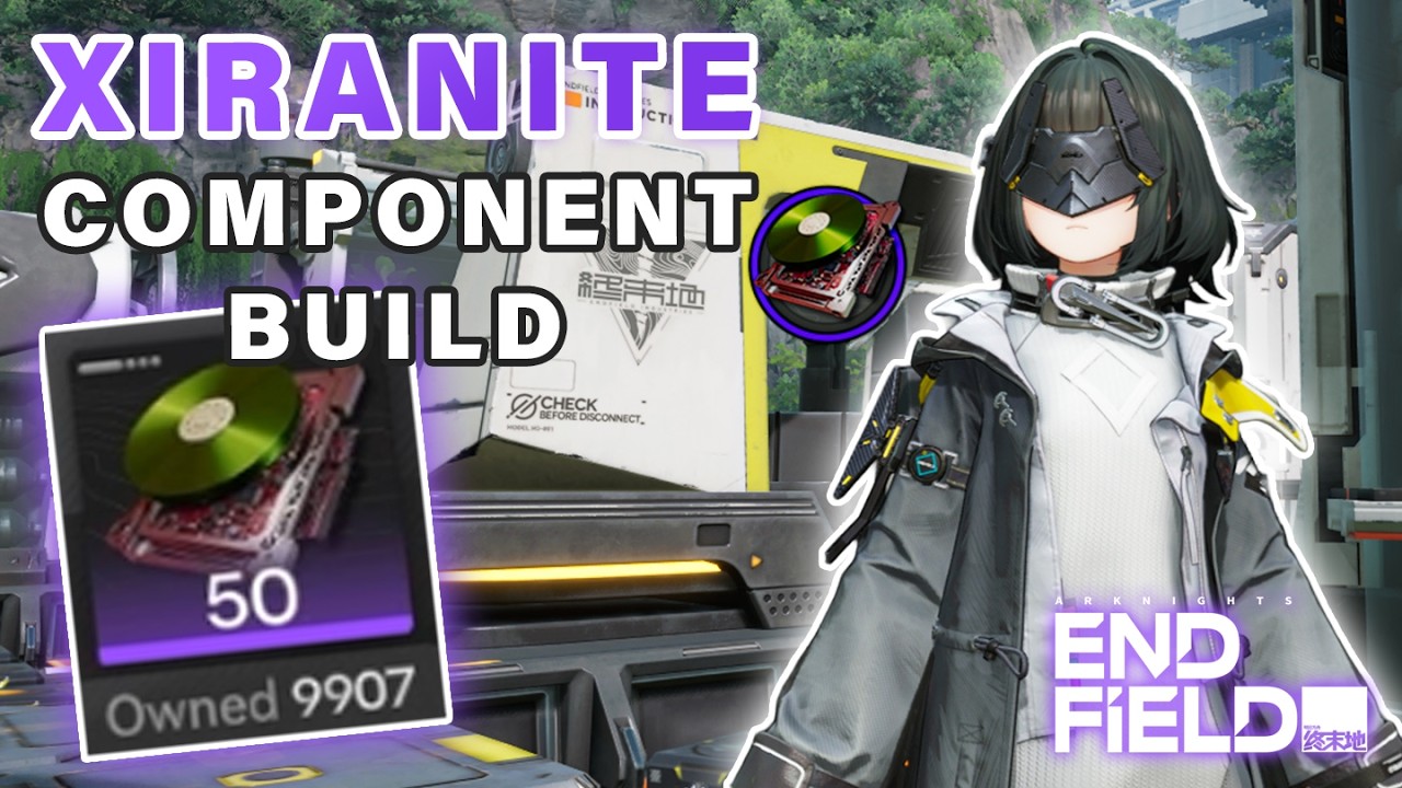 Xiranite Component in Wuling Factory Build | NA/EU Blueprint ► Arknights Endfield