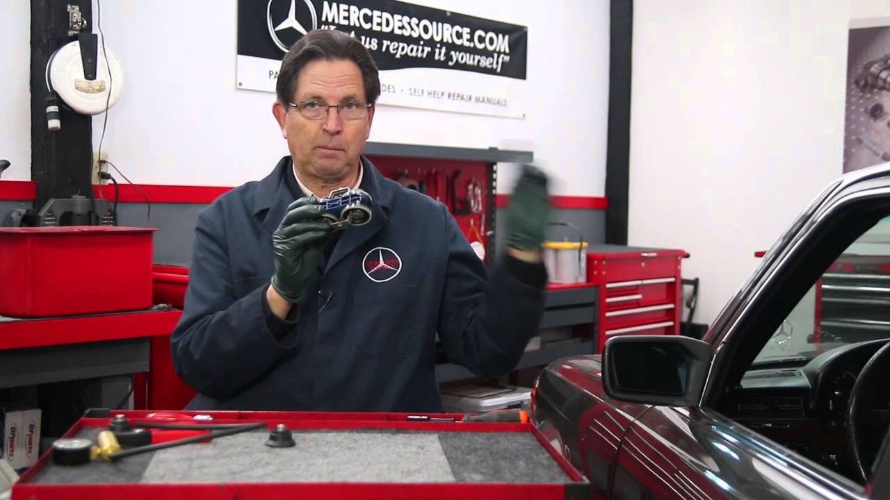 Mercedes W116 Early W123 Vacuum Door Lock Actuator Repair