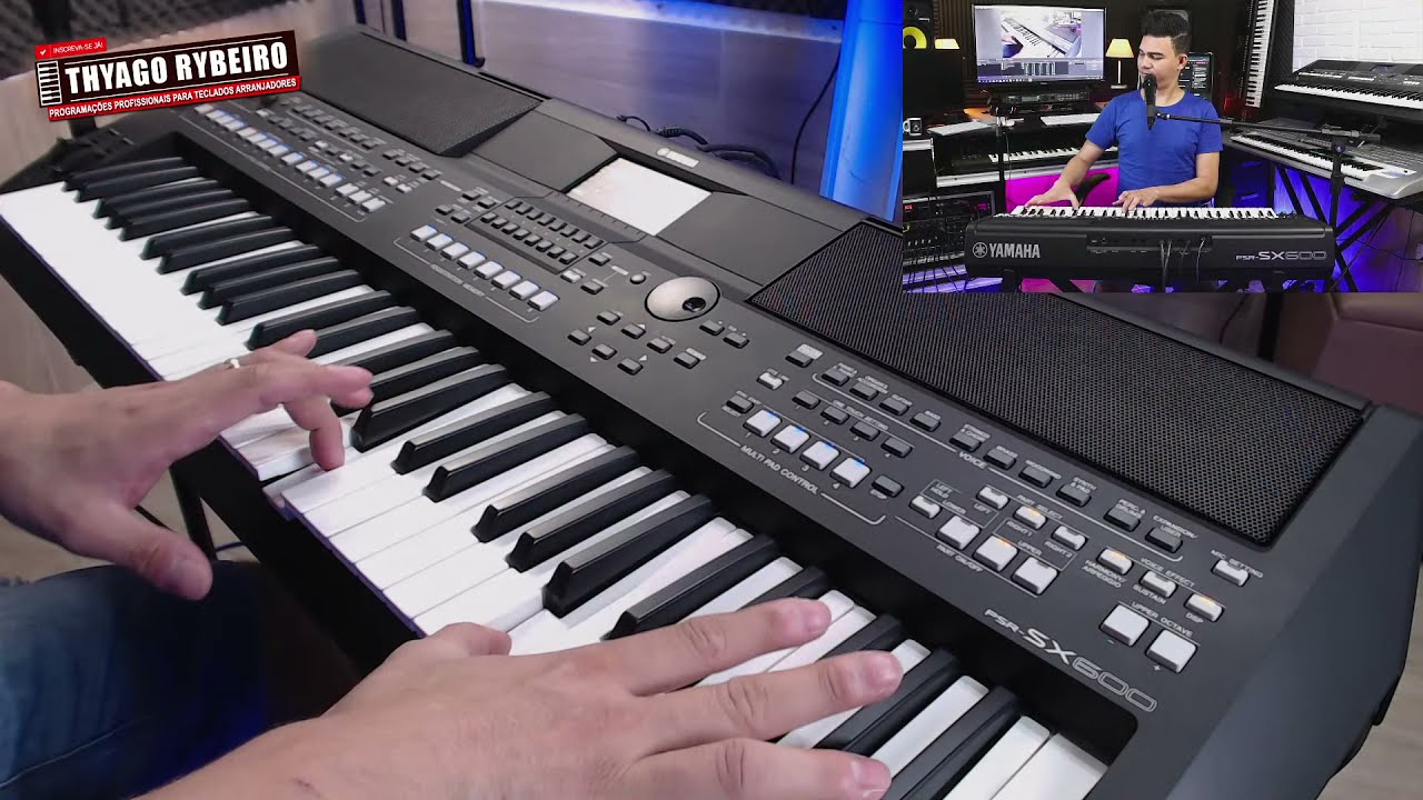 YAMAHA SX600 - OS MELHORES SONS E RITMOS INTERNOS  By Thyago Rybeiro