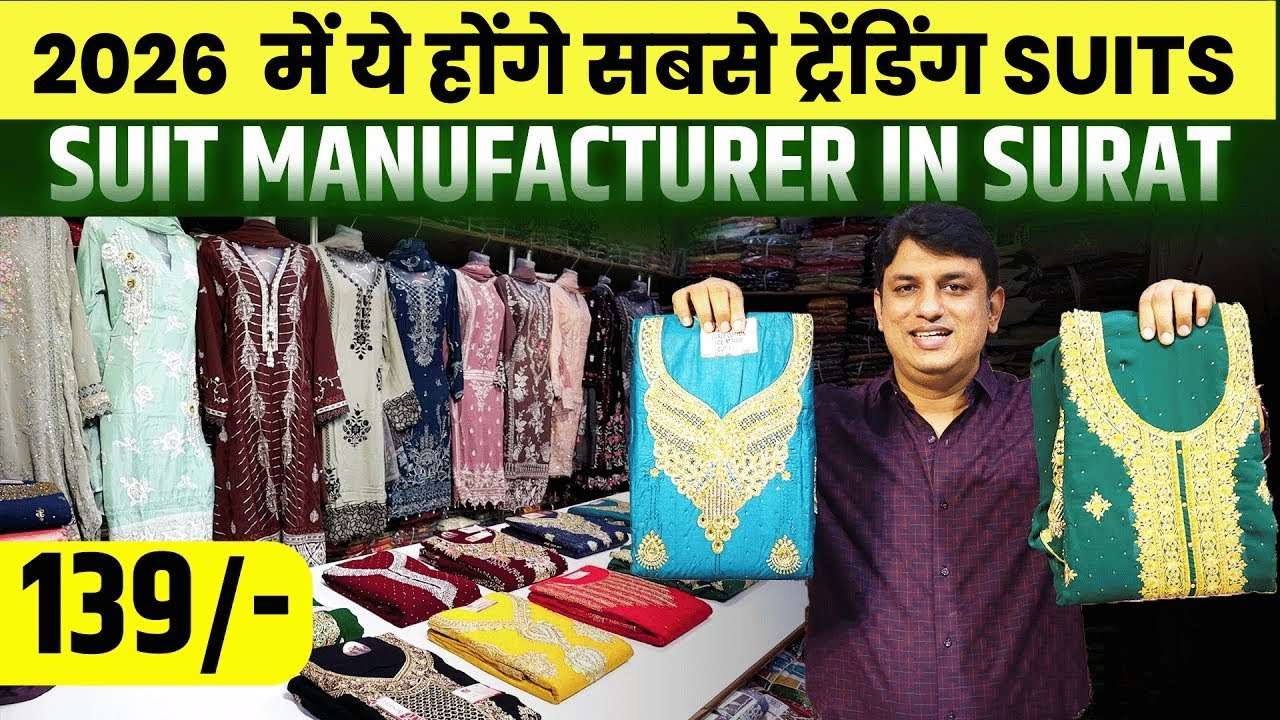 ईद में ये सूट बिकना तय है | Suit Manufacturer in Surat | Best Suit Manufacturers in Surat 