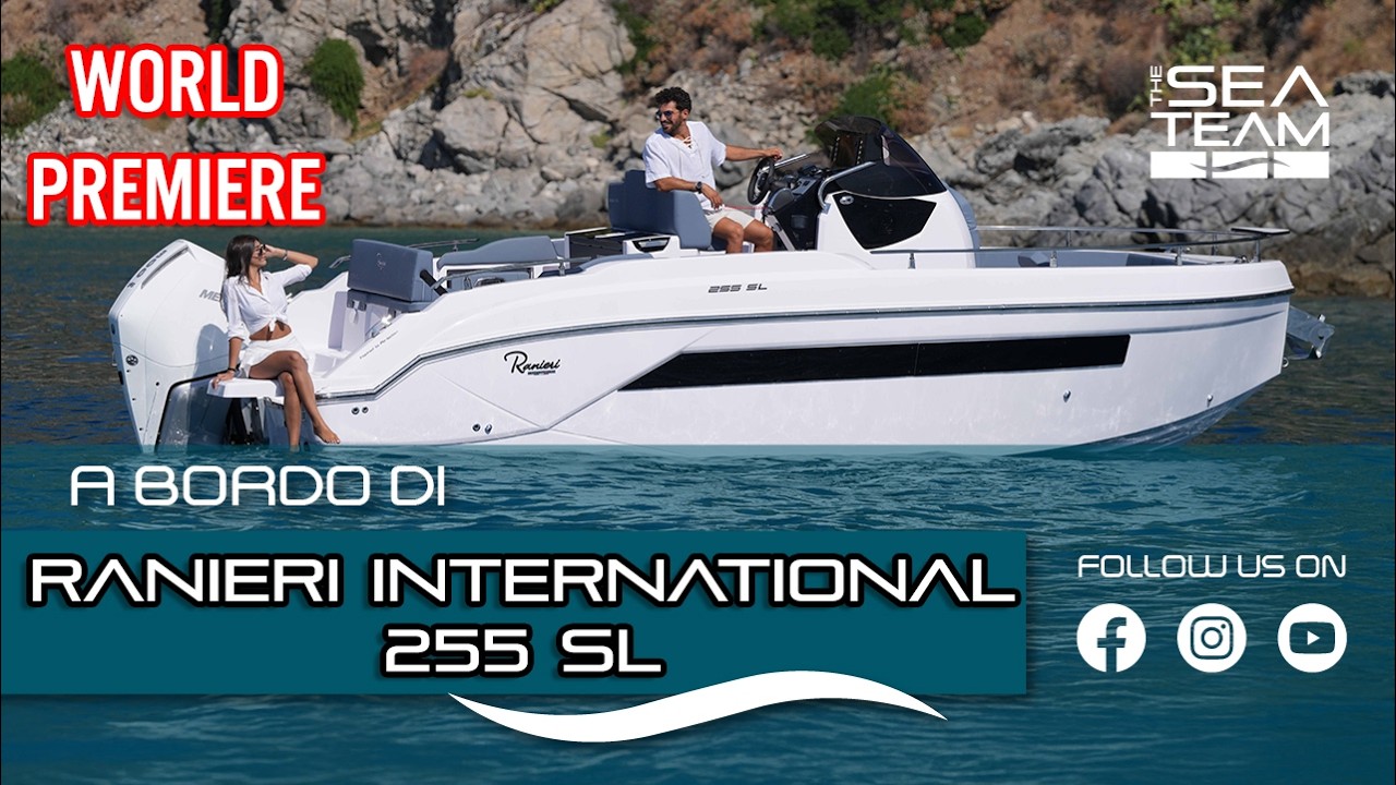 A bordo di Ranieri International 255 SL