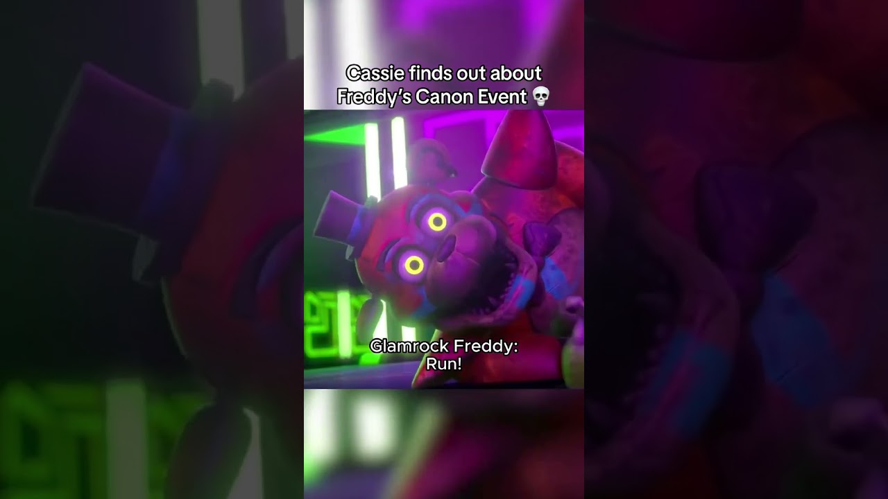 Cassie finds out Freddy's Canon Event 💀